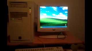 Windows XP On Dual Pentium Pro 200 MHz [upl. by Nileek]