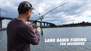 LAND BASED FISHING FOR BEGINNERS [upl. by Yeldnarb]