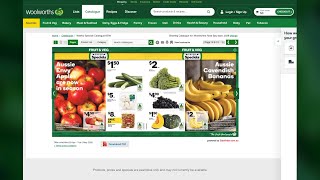 Woolworths online  Online catalogue [upl. by Eugenia550]