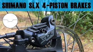 REVIEW  Shimano SLX 4Piston BRM7120 Brakes [upl. by Brenk]