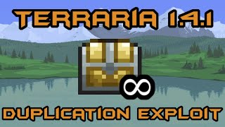 Terraria 1423 Item Duplication Exploit [upl. by Arlyne313]