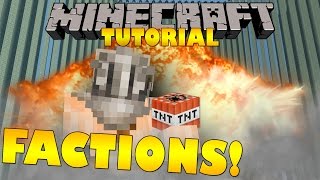 Minecraft Factions Tutorial  Beginners Guide  Minecraft Faction Tips [upl. by Ahterahs]