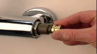 Shower Bar Valve Temperature Calibration Procedure  How to [upl. by Cindra]