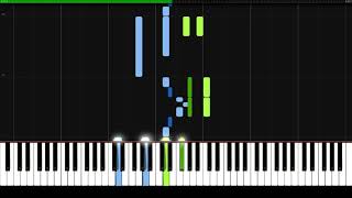 Asturias Leyenda  Isaac Albeniz  Piano Tutorial  Synthesia  How to play [upl. by Nocaed979]