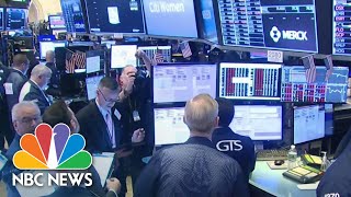 Stock Trading Halted After Markets Plunge At Market Open  NBC News [upl. by Jessalyn]