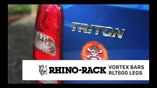 RhinoRack DIY Install Part 1  MQ Triton with Vortex Bars and RLT600 Legs [upl. by Magna473]