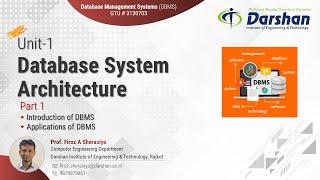 Introduction of Database Management System  Unit1 01 [upl. by Nnylirej927]