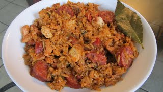 How to make New Orleans Chicken and Sausage Jambalaya [upl. by Araz]