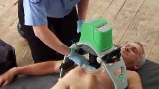 Lucas CPR device  In Service Training Video  2013 [upl. by Goeselt]