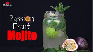 Passion Fruit Mojito  Summer Mocktail Recipes [upl. by Notfol]