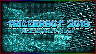 🔴 INTELLIGENT TRIGGERBOT 2018  DEMON RAGE SETTINGS 🔴 CS 16 triggerbotexe [upl. by Drehcir]