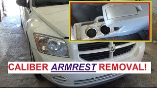 Dodge Caliber Arm Rest Removal Armrest removal on Dodge Caliber 2007  2012 [upl. by Moonier]