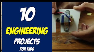 Top 10 Fun Engineering Science Projects for Kids in School or Home [upl. by Tara]