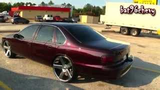 DCM 1996 Impala SS on 24quot DUB Baller Wheels FRESH paint job  1080p HD [upl. by Nuahc]