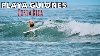 Surfing PLAYA GUIONES NOSARA Costa Rica 2022 [upl. by Odnamla]