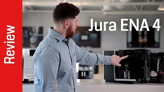 Review Jura ENA 4  Automatic Coffee Machine [upl. by Anuqahs]