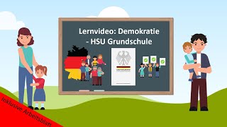 Lernvideo Demokratie 🗳️ HSU Grundschule [upl. by Aisayt]