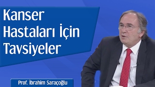 Kanser Hastaları İçin Tavsiyeler ve Yasaklar  Prof Saraçoğlu [upl. by Eanrahs]