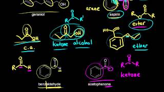 Identifying functional groups  Organic chemistry  Khan Academy [upl. by Angel]