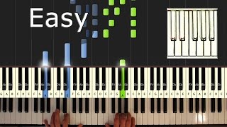 Debussy  Clair de Lune  Piano Tutorial Easy  How To Play Synthesia [upl. by Naam202]