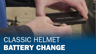 How to Change the Battery in Your Classic Helmet [upl. by Kaz]