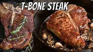 How To Make The Best T  Bone Steak RecipePerfect T bone Steak Recipe How To Cook A Perfect Steak [upl. by Finnegan]