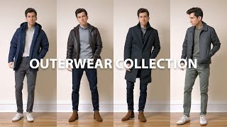 A Minimalist Mens Outerwear Collection  Mens Wardrobe Tips [upl. by Fabien]