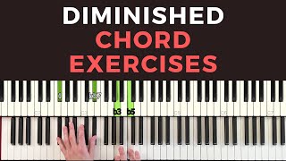 The Right Way to Use Diminished Chords for Jazz Piano [upl. by Asirralc]