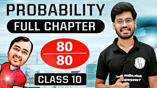 Probability  Complete Chapter in 1 Shot  Class 10  NCERT  Udaan [upl. by Raimund]