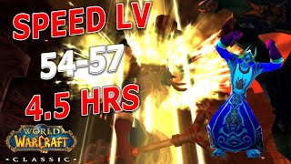 WoW Classic  Mage SOLO Speed Level 5457 in 45 Hours [upl. by Dodie162]