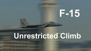 F15 Unrestricted Climb [upl. by Nylg]