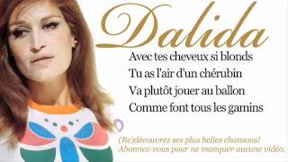 Dalida  Bambino  Paroles Lyrics [upl. by Alleuol]