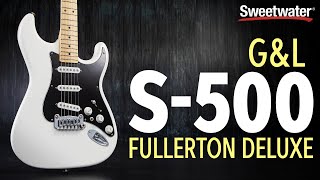 GampL Fullerton Deluxe S500 Electric Guitar Demo [upl. by Neiht]