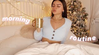 WINTER MORNING ROUTINE 🎅🏻  VLOGMAS 4  federica [upl. by Rattray]