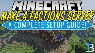 How To Make A Factions Minecraft Server [upl. by Ahsenrac]