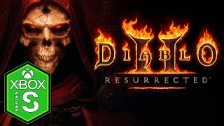 Diablo 2 Resurrected Xbox Series S Gameplay Review Optimized [upl. by Jarvis]