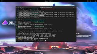 EndeavourOS  GNOME 47  Microsoft Edge [upl. by Sidon403]