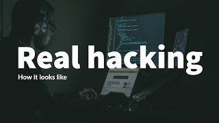 How hacking actually looks like [upl. by Torruella]