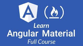 Learn Angular Material  Full Tutorial [upl. by Airamak]