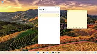 Windows 11 Sticky Notes Tutorial [upl. by Cherish]