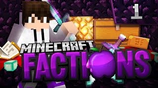 Minecraft Factions Lets Play E1  The Beginning [upl. by Ennirok]