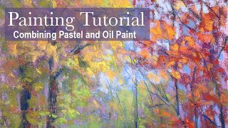 Can You combine Oil Paint and Pastels Yes You Can [upl. by Netty]