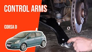 How to replace the control arms Corsa D 🚗 [upl. by Cathey]