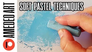 Soft pastel techniques  Soft pastels for beginners [upl. by Gwyn564]