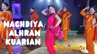 Nachdian Alrhaah Kuarian  Diljit Dosanjh  Punjabi Dance  Group Dance for Girls  The Dance Mafia [upl. by Anitsim]