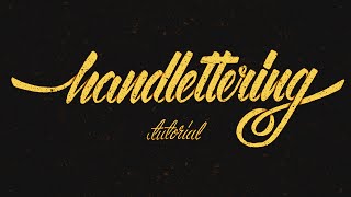 Hand Lettering Tutorial for Beginners [upl. by Galer]