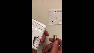 How To Change The Battery On A Paradox Alarm System Keypad [upl. by Betthezul]