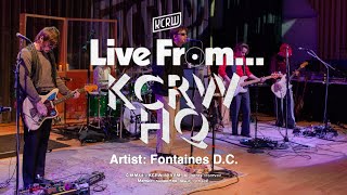 Fontaines DC KCRW Live from HQ [upl. by Stovall]