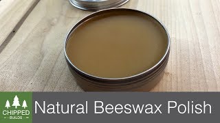 Natural Beeswax Wood Polish  How To [upl. by Takeo]