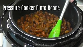 Pressure Cooker Pinto Beans  No Soak Quick Cook Beans  Cosori 2 Quart Electric Pressure Cooker [upl. by Drawe639]